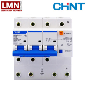 Cầu dao RCBO Chint NXBLE-125 3P+N 63A 30mA