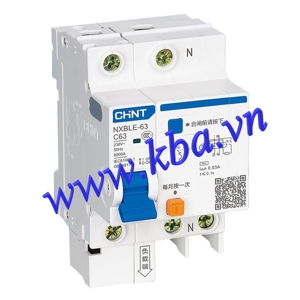 Cầu dao RCBO Chint NXBLE - 1P+N 50A 30mA