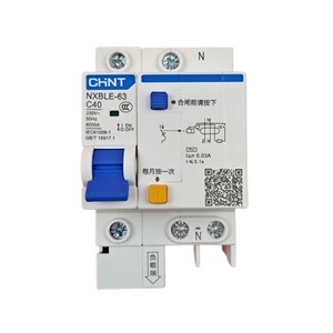 Cầu dao RCBO Chint NXBLE - 1P+N 25A 30mA