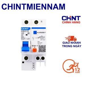 Cầu dao RCBO Chint NXBLE - 1P+N 25A 30mA