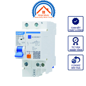 Cầu dao RCBO Chint NXBLE - 1P+N 40A 30mA