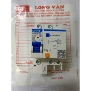 Cầu dao RCBO Chint NXBLE - 1P+N 25A 30mA