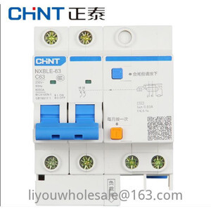 Cầu dao RCBO Chint NXBLE - 2P 20A 30mA