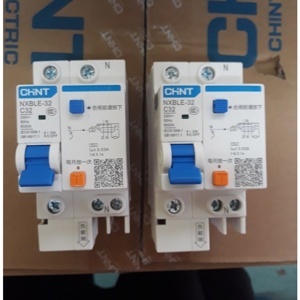 Cầu dao RCBO Chint NXBLE - 2P 32A 30mA