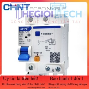 Cầu dao RCBO Chint NXBLE-32 1P+N 32A