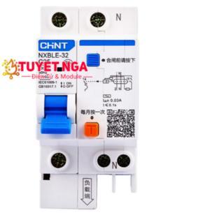 Cầu dao RCBO Chint NXBLE-32 1P+N 6A