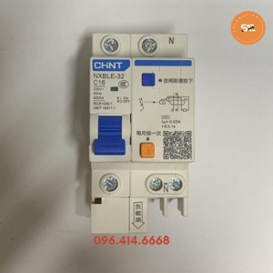 Cầu dao RCBO Chint NXBLE-32 1P+N 16A