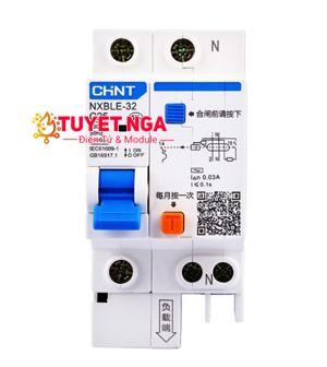 Cầu dao RCBO Chint NXBLE-32 1P+N 20A