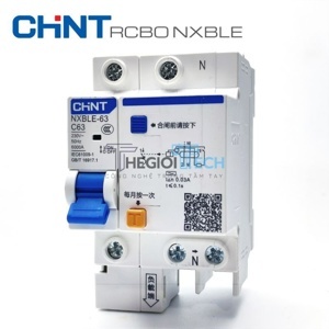 Cầu dao RCBO Chint NXBLE-32 1P+N 10A