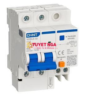 Cầu dao RCBO Chint NXBLE-32 2P 16A