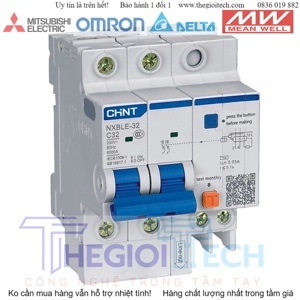 Cầu dao RCBO Chint NXBLE-32 2P 32A