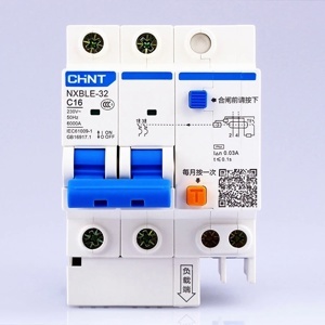 Cầu dao RCBO Chint NXBLE-32 2P 6A