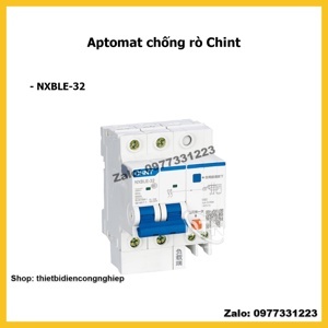 Cầu dao RCBO Chint NXBLE-32 3P 32A