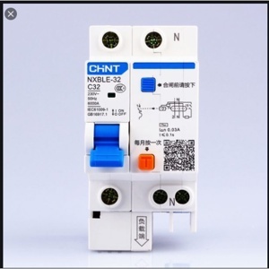 Cầu dao RCBO Chint NXBLE-63 1P+N 40A