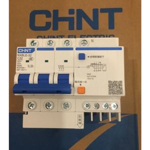 Cầu dao RCBO Chint NXBLE-63 3P+N 40A