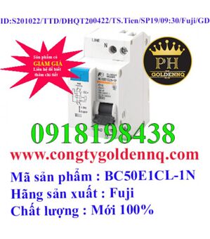 Cầu dao RCBO Fuji Electric BC50E1CL 1P+N 40A