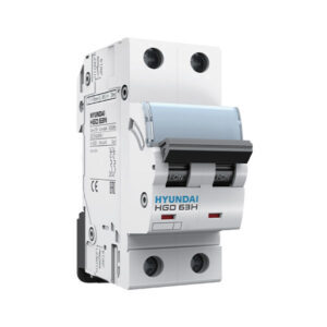 Cầu dao tự động (aptomat) MCB Hyundai HGD63H 2P 6A