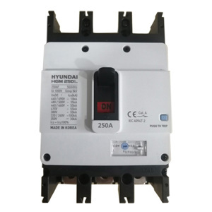 Cầu dao tự động (aptomat) MCCB Hyundai HGM250L-F 3P 250A