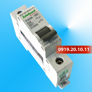 Cầu dao tự động loại 1 cực 16A PS45N/C1016