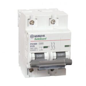 Cầu dao tự động MCB 2P 10kA 125A  PS100H/2/D125