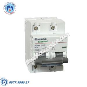 Cầu dao tự động MCB 2P 10kA 125A  PS100H/2/D125