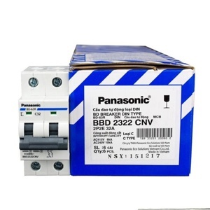 Cầu dao tự động MCB 2P/32A Panasonic BBD2322CNV