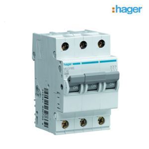 Cầu dao tự động MCB 3P 10A Hager NC310A