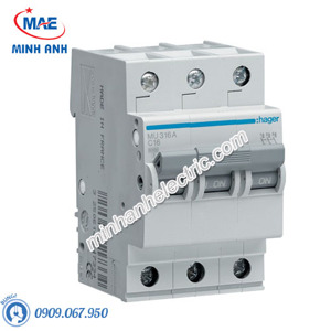 Cầu dao tự động MCB 4P 32A Hager MU432A