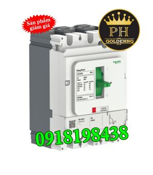 Cầu dao tự động Schneider EZS160E 3P 160A 25kA 380V/415V