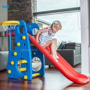 Cầu trượt Hàn Quốc có ném bóng rổ TB200