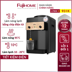 Cây nước nóng lạnh để bàn mini FujiE WD01E