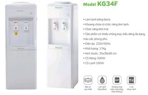 Cây nước nóng lạnh Kangaroo KG34F (KG-34F)