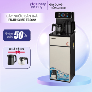 Cây nước nóng lạnh kết hợp bàn pha trà FujiHome TBD22