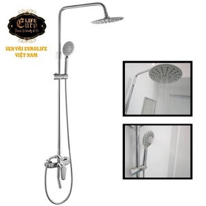 Cây sen nóng lạnh Đồng mạ Chrome Eurolife EL-S923