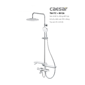 Cây sen tắm đứng nóng lạnh Caesar BS126