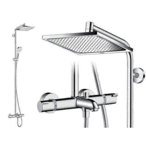 Cây sen tắm Grohe Hansgrohe Crometta E 240 1JET Showerpipe