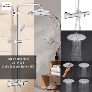 Cây sen tắm ổn nhiệt Grohe Euphoria 26114001