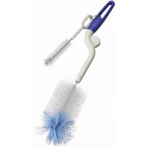 Cây súc rửa bình sữa và núm vú Pigeon bằng ny-lon - tay xoay 2 chiều