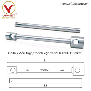 Cây vặn 2 đầu 38 Đầu lục giác Toptul CTIB3821 (17")