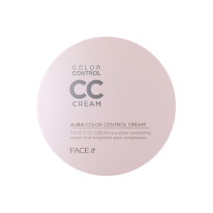 Kem nền CC Cream Face It Aura Color Control Cream The Face Shop