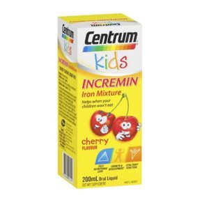 Vitamin dành cho bé biếng ăn Centrum Kids Incremin - 200ml