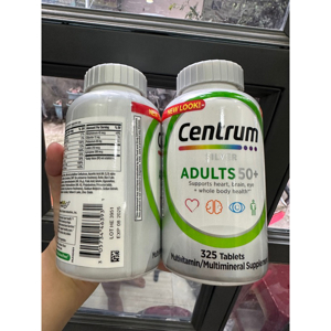 Viên uống Centrum multivitamin 365 viên của Mỹ - Vitamin cho người lớn dưới 50 tuổi