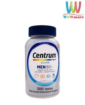 Centrum Silver Ultra Men's 50+ 250 viên - Vitamin đàn ông trên 50 tuổi