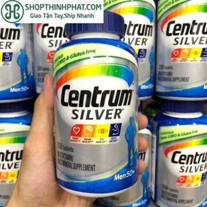 Centrum Silver Ultra Men's 50+ 250 viên - Vitamin đàn ông trên 50 tuổi