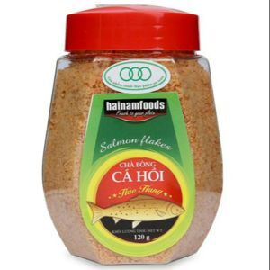 Chà bông cá hồi Hải Nam hộp 120g