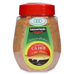 Chà bông cá hồi Hải Nam hộp 120g