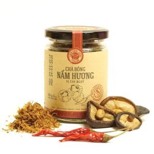 Chà bông Nấm cay ngọt Nấm Tươi Cười - lọ 200g