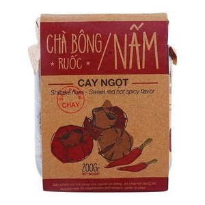 Chà bông Nấm cay ngọt Nấm Tươi Cười - lọ 200g