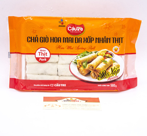 Chả giò hoa mai nhân thịt cầu tre gói 500g