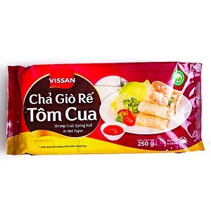 Chả giò rế Vissan nhân tôm cua gói 250g